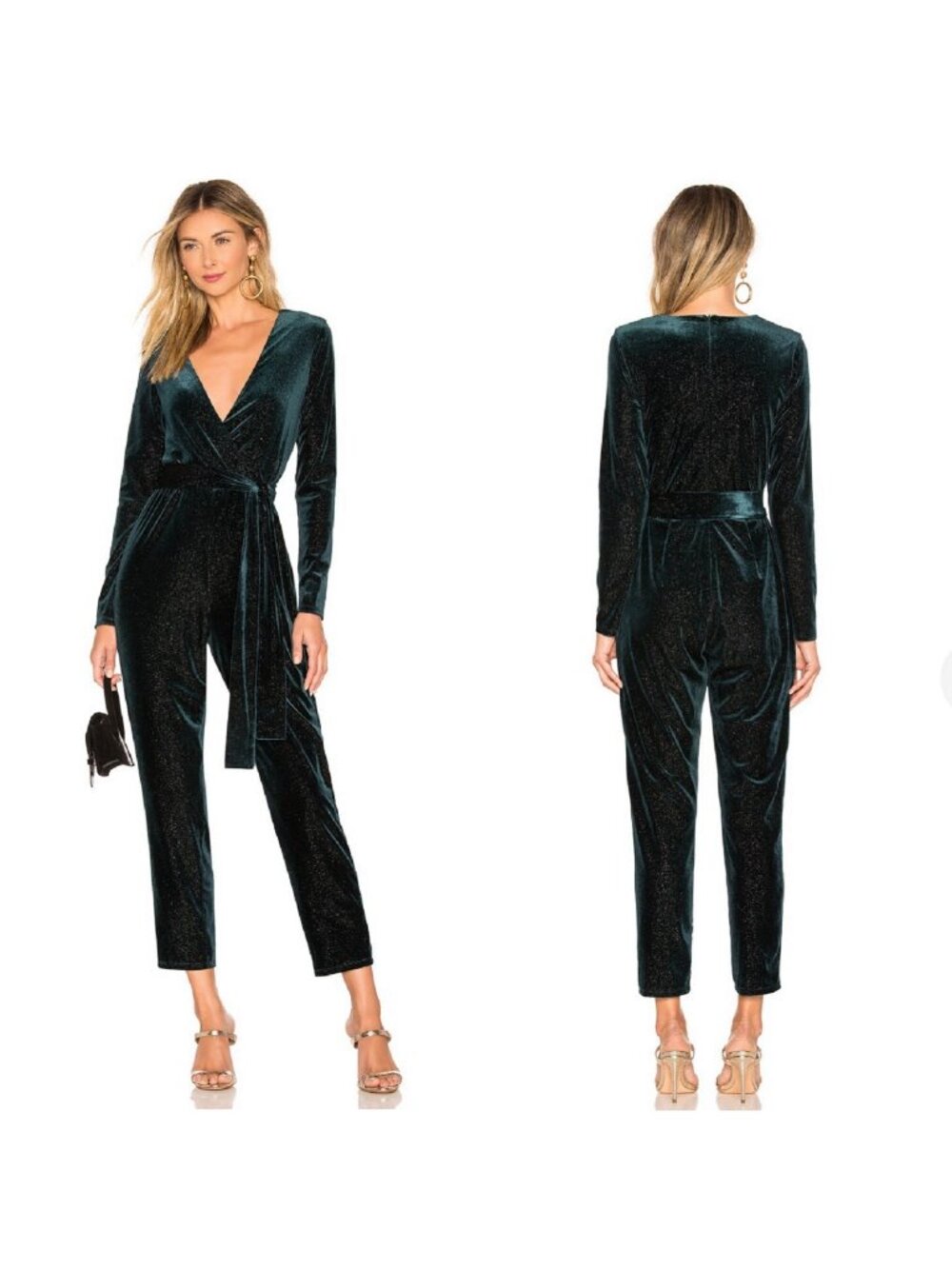 Lovers and Friends Hart Jumpsuit Deep Emerald